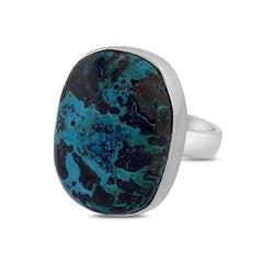 Azurite Adjustable Ring