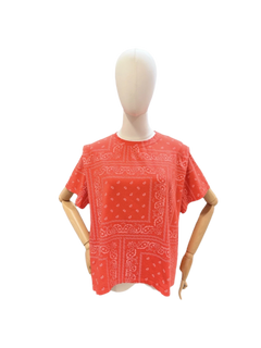 Bandana Pattern T-Shirt