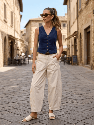 Barrel Pants Women's Apparel - Picayune Cellars & Mercantile