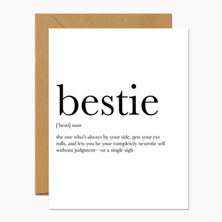 Bestie Definition Card Cards - Picayune Cellars & Mercantile