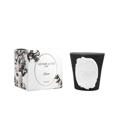 Black Cameo Candle