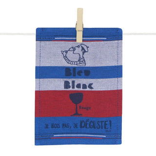 "Bleu, Blanc Rouge" Cocktail Napkin Table Linens - Picayune Cellars & Mercantile