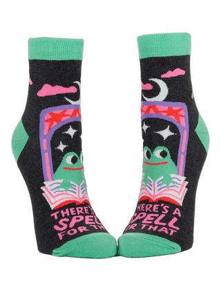 Blue Q Ankle Socks - There's A Spell Socks - Picayune Cellars & Mercantile