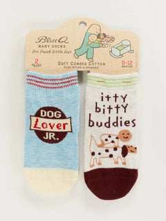 Blue Q Baby Socks - Dog Lover Jr.