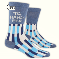 Blue Q Men's Crew Sock - Handyman