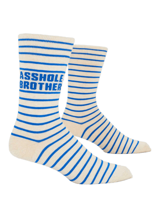 Blue Q Men's Socks - Asshole Brother Socks - Picayune Cellars & Mercantile