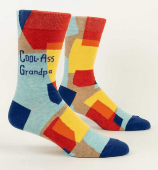 Blue Q Men's Socks - Cool - Ass Grandpa Socks - Picayune Cellars & Mercantile