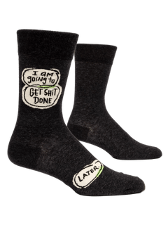 Blue Q Men's Socks - Get Shit Done