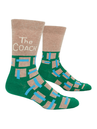 Blue Q Men's Socks - The Coach Socks - Picayune Cellars & Mercantile