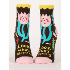 Blue Q Women's Ankle Socks - Look Who's Blooming
