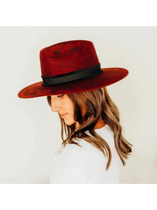 Bordeaux Fedora Hats & Hair Accessories - Picayune Cellars & Mercantile