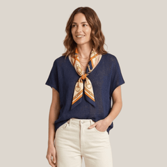 Boxy Sleeveless Knit Shirt