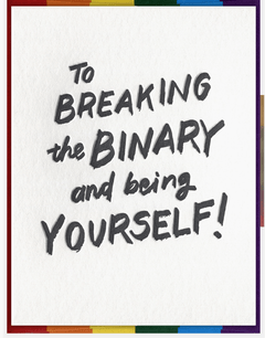 Breaking the Binary Pride Card