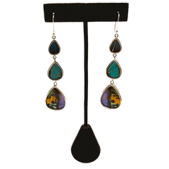 Butterfly Three Tier Earring