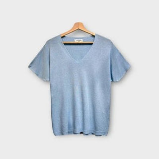 Casual V - neck Linen Top Women's Apparel - Picayune Cellars & Mercantile
