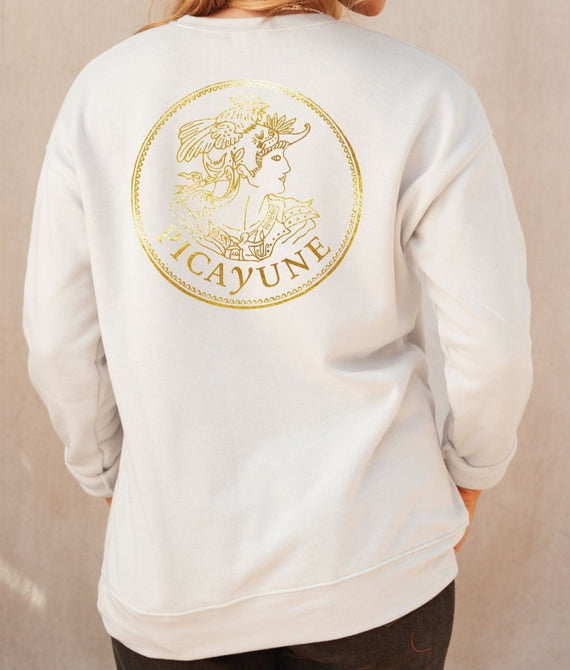 Champagne S'il Vous Plait Sweater Women's Apparel - Picayune Cellars & Mercantile