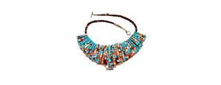 Charlene Reano Reversible Mosaic Necklace Pendants/Necklaces - Picayune Cellars & Mercantile