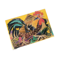 Chickens Collage Card