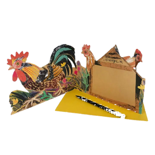 Chickens Collage Card Cards - Picayune Cellars & Mercantile