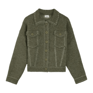 Chunky Stitched Buttoned Cardigan Women's Apparel - Picayune Cellars & Mercantile