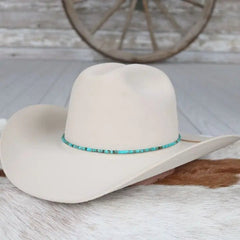 Chunky Turquoise Stone Hat Band