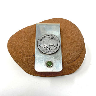 Coin & Stones Money Clip Brooches & Cufflinks - Picayune Cellars & Mercantile