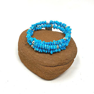 Corina Smith Turquoise Wrap Bracelet Bracelets - Picayune Cellars & Mercantile