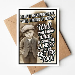 Could Be Worse Card Cards - Picayune Cellars & Mercantile
