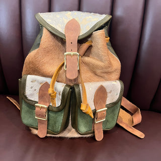 Cow Hide Backpack Purses - Picayune Cellars & Mercantile