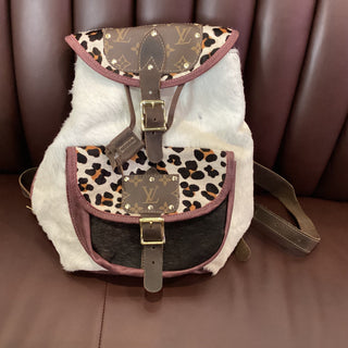 Cow Hide Backpack Purses - Picayune Cellars & Mercantile