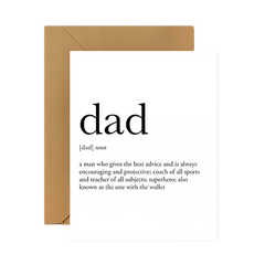 Dad Definition Greeting Card