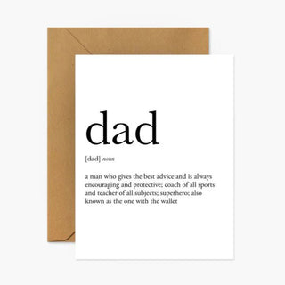 Dad Definition Greeting Card Cards - Picayune Cellars & Mercantile