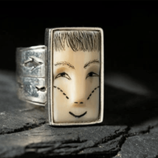 Denise Wallace Face Ring Rings - Picayune Cellars & Mercantile