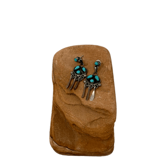 Diamond Zuni Dangle Earrings Earrings - Picayune Cellars & Mercantile