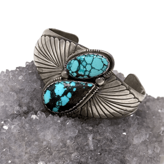 Double Nepal Turquoise Bracelet Bracelets - Picayune Cellars & Mercantile