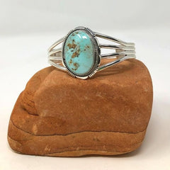 Dry Creek Turquoise Oval Cuff