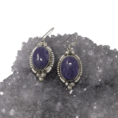 Earring Chariote Oval Drop
