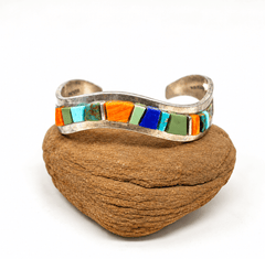 Edward Becenti Wave Cuff