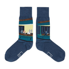 Edward Hopper Nighthawks Socks