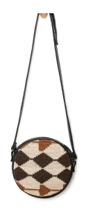 Eleonor Shoulder Bag with Leather Strap Purses - Picayune Cellars & Mercantile