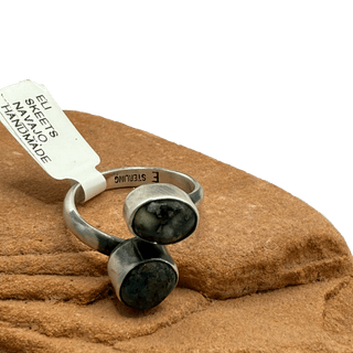 Eli Skeets Double Stone Ring Rings - Picayune Cellars & Mercantile