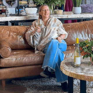 Embroidered Cashmere Scarf Scarves - Picayune Cellars & Mercantile