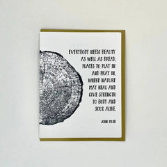 Everybody Needs Beauty Card