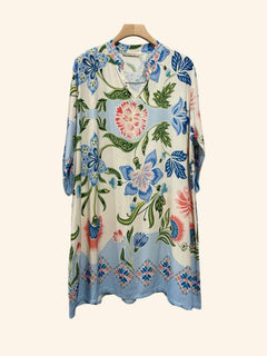 Floral Printed Short Dress