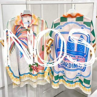 Flowing Printed Short Sleeved Shirt Women's Apparel - Picayune Cellars & Mercantile