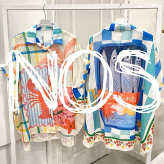 Flowing Printed Short Sleeved Shirt Women's Apparel - Picayune Cellars & Mercantile