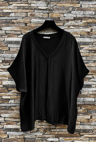 Flowing & Romantic Satin Blouse Women's Apparel - Picayune Cellars & Mercantile