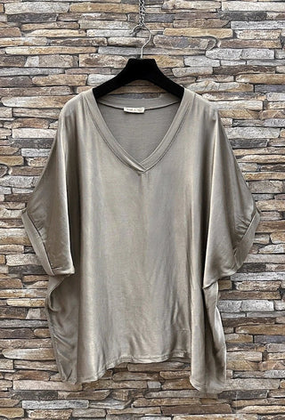 Flowing & Romantic Satin Blouse Women's Apparel - Picayune Cellars & Mercantile