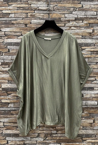 Flowing & Romantic Satin Blouse Women's Apparel - Picayune Cellars & Mercantile
