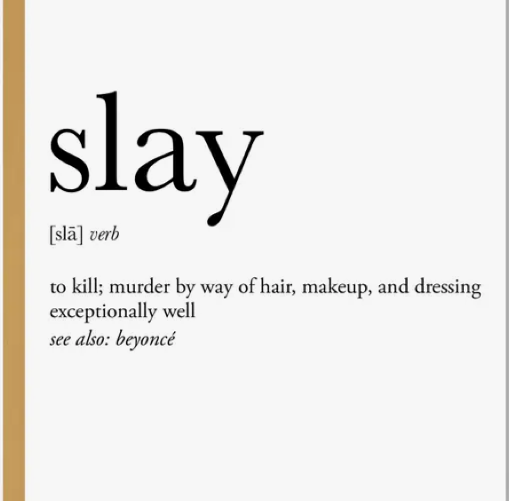 Slay Definition Card